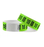 Don't drink and drive 18 Tyvek polsbandjes - per 100 stuks