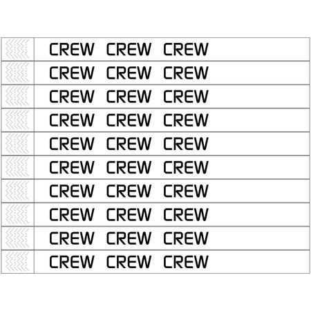Crew Tyrex polsbandjes - per 100 stuks