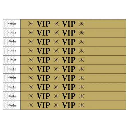 CombiCraft VIP Tyvek polsbandjes - per 100 stuks