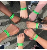 CombiCraft 18+ Tyvek polsbandjes - per 100 stuks