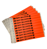 Halloween Tyrex polsbandjes - per 100 stuks