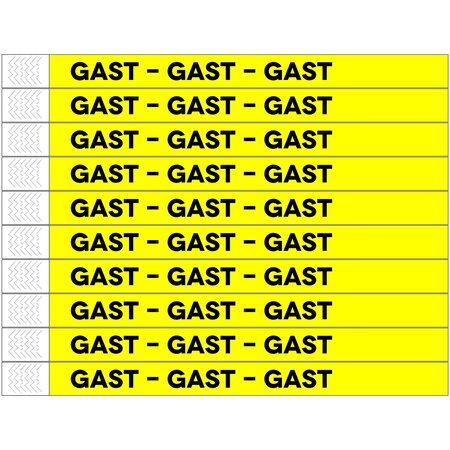 Gast Tyrex polsbandjes - per 100 stuks