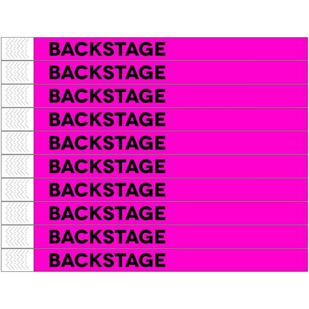 Backstage Tyrex polsbandjes - per 100 stuks