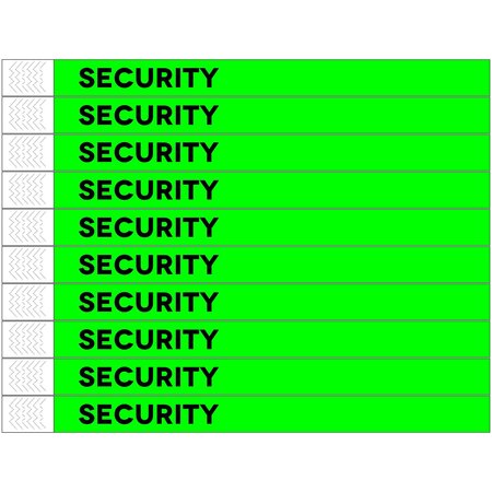 Security Tyrex polsbandjes - per 100 stuks