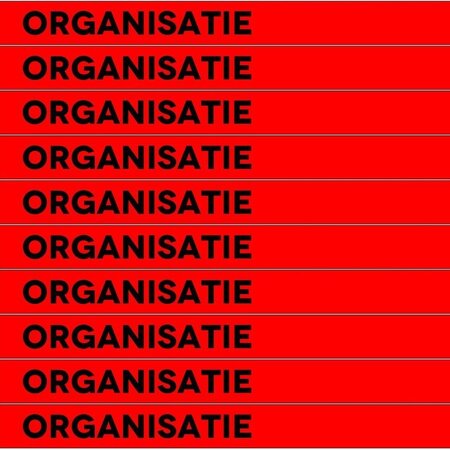 Organisatie Tyrex polsbandjes - per 100 stuks