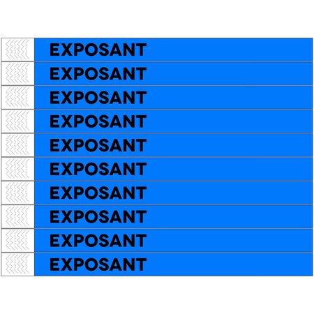 Exposant Tyrex polsbandjes - per 100 stuks