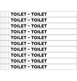 CombiCraft Toilet Tyrex polsbandjes - per 100 stuks
