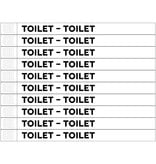 Toilet Tyrex polsbandjes - per 100 stuks
