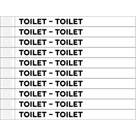 CombiCraft Toilet Tyrex polsbandjes - per 100 stuks