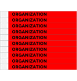 Organization Tyrex polsbandjes - per 100 stuks