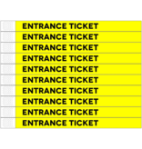 CombiCraft Entrance ticket Tyrex polsbandjes - per 100 stuks