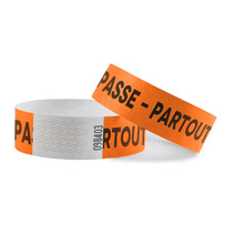 Passe-Partout Tyrex polsbandjes - 100 stuks