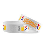 Koningsdag polsbandjes full colour druk - per 100 stuks