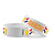 Koningsdag Tyrex polsbandjes - 100 stuks