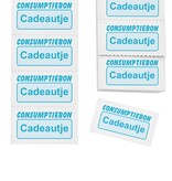 CombiCraft Consumptiebon cadeautje op strips - per 1000 bonnen