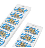 Consumptiebon Oktoberfest in full colour op strips - per 1000 bonnen