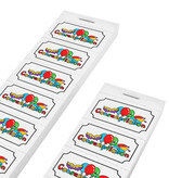 CombiCraft Consumptiebon carnaval in full colour op strips - per 1000 bonnen