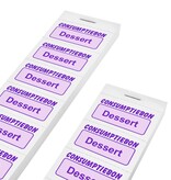 CombiCraft Consumptiebon dessert op strips - per 1000 bonnen