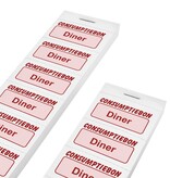 Consumptiebon diner op strips - per 1000 bonnen