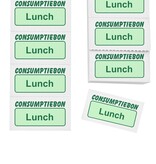Consumptiebon lunch op strips - per 1000 bonnen