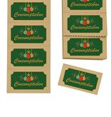 CombiCraft Consumptiebon feestdagen in full colour op strips - per 1000 bonnen