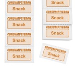 Consumptiebon snack op strips - per 1000 bonnen