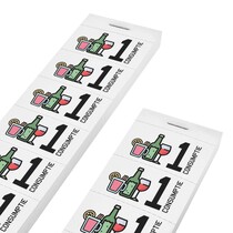 Consumptiebon drankje full colour - 1000 stuks