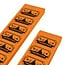 CombiCraft Consumptiebon Halloween in oranje op strips - per 1000 bonnen