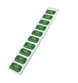 CombiCraft Consumptiebon Happy Holidays Engelstalig op strips - per 1000 bonnen