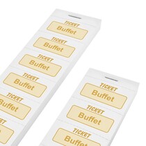 Consumptiebon buffet - 1000 stuks