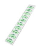 Consumptiebonnen lunch Engelstalig op strips - per 1000 bonnen