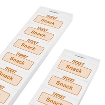 Consumptiebon snack - 1000 stuks