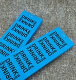 Consumptiebon met tekst drink ticket op strips - per 1000 bonnen