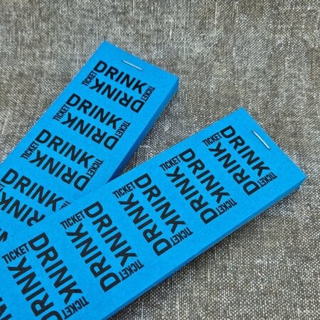 CombiCraft Consumptiebon met tekst drink ticket op strips - per 1000 bonnen