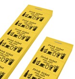 Consumptiebon met tekst only valid today op strips - per 1000 bonnen