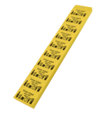 Consumptiebon met tekst only valid today op strips - per 1000 bonnen