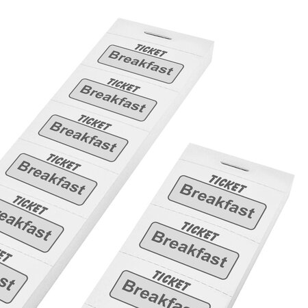 Consumptiebonnen breakfast op strips - per 1000 bonnen