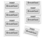 CombiCraft Consumptiebonnen breakfast op strips - per 1000 bonnen