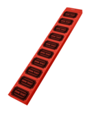 CombiCraft Consumptiebon in klassieke stijl met tekst drink ticket op strips - per 1000 bonnen