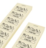 CombiCraft Consumptiebonnen met maaltijd iconen en eigen tekst - per 1000 bonnen