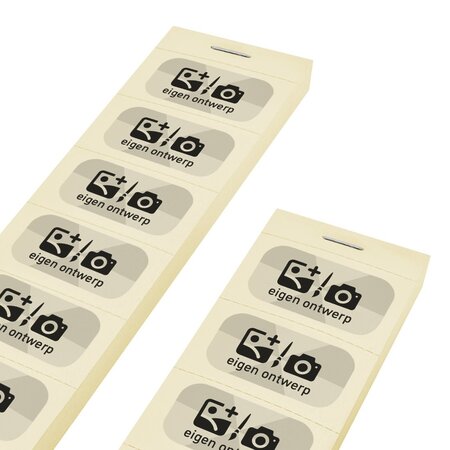 Consumptiebonnen maken met een eigen ontwerp - per 1000 bonnen