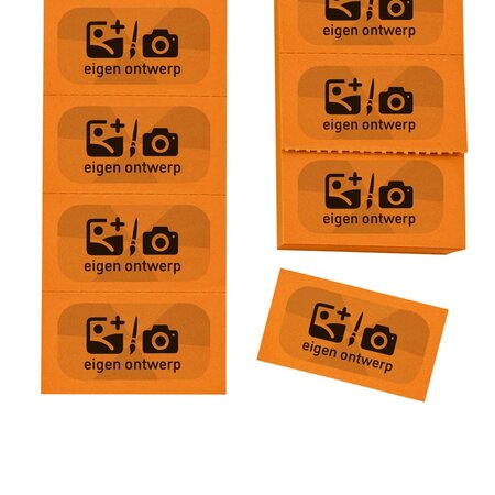 CombiCraft Consumptiebonnen maken met een eigen ontwerp - per 1000 bonnen