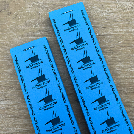 Consumptiebonnen maken met een eigen ontwerp - per 1000 bonnen