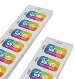 CombiCraft Genummerde consumptiebonnen bedrukken met eigen ontwerp in full colour - per 1000 bonnen