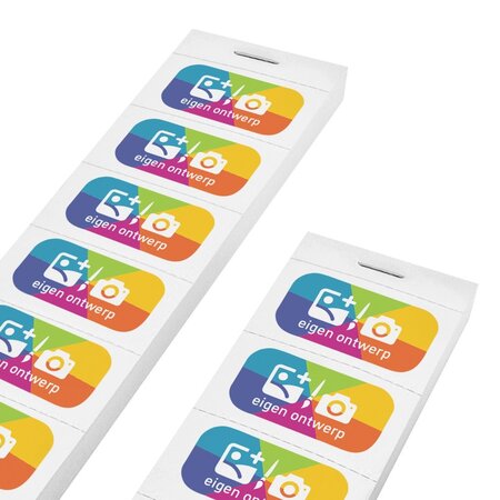 Consumptiebonnen bedrukken met een eigen ontwerp in full colour - per 1000 bonnen