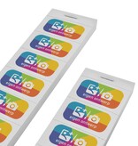 Consumptiebonnen bedrukken met een eigen ontwerp in full colour - per 1000 bonnen