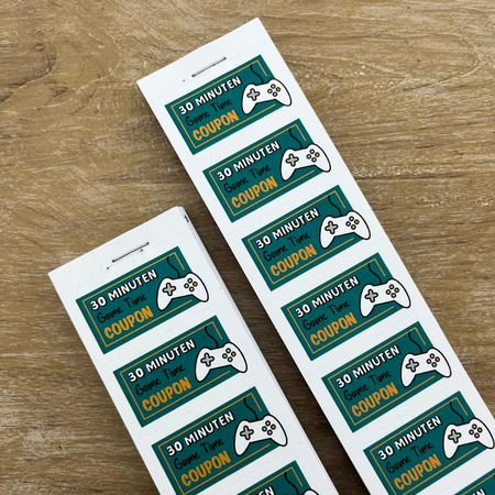 CombiCraft Consumptiebonnen bedrukken met een eigen ontwerp in full colour - per 1000 bonnen