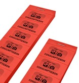 Consumptiebonnen maken met eigen logo op strips - per 1000 bonnen