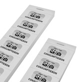 Consumptiebonnen maken met eigen logo op strips - per 1000 bonnen