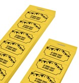 CombiCraft Consumptiebonnen feest met 2 regels eigen tekst - per 1000 bonnen